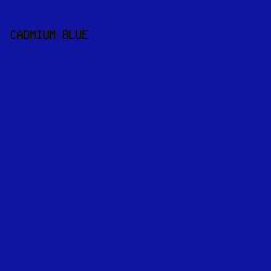 1015A1 - Cadmium Blue color image preview