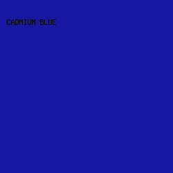 1817A2 - Cadmium Blue color image preview