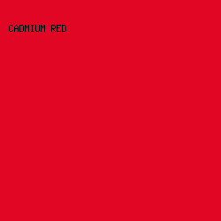 e10623 - Cadmium Red color image preview