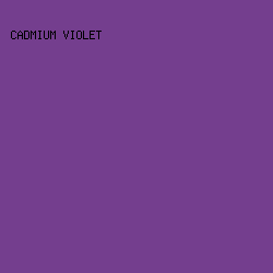 743E8E - Cadmium Violet color image preview