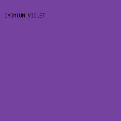 7542A0 - Cadmium Violet color image preview