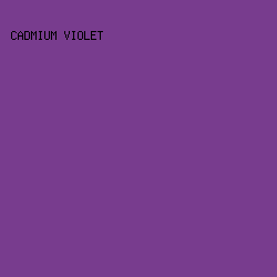 783C8E - Cadmium Violet color image preview