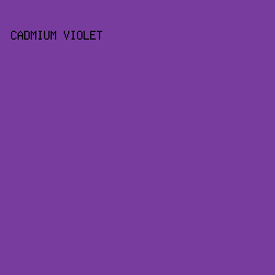 783c9f - Cadmium Violet color image preview