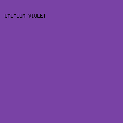 7942a5 - Cadmium Violet color image preview