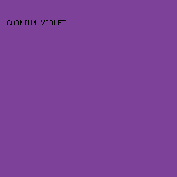 7d4199 - Cadmium Violet color image preview
