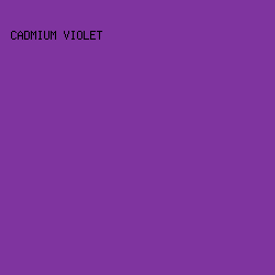 7f349f - Cadmium Violet color image preview