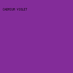 832C99 - Cadmium Violet color image preview