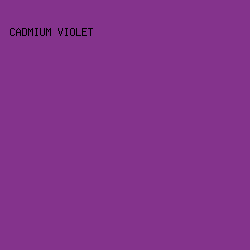 84338C - Cadmium Violet color image preview