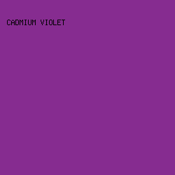 862C90 - Cadmium Violet color image preview
