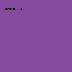 864b9f - Cadmium Violet color image preview