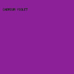 8B2099 - Cadmium Violet color image preview