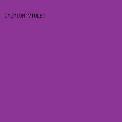 8D3497 - Cadmium Violet color image preview