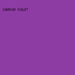 8D3CA3 - Cadmium Violet color image preview