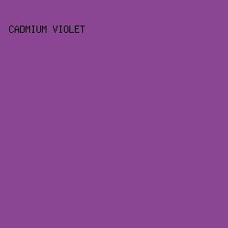 8a4693 - Cadmium Violet color image preview