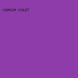 8d3ca9 - Cadmium Violet color image preview