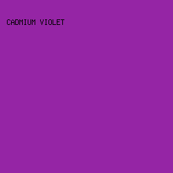 9525A5 - Cadmium Violet color image preview