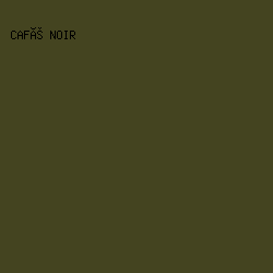 444420 - Café Noir color image preview