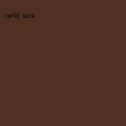 503121 - Café Noir color image preview