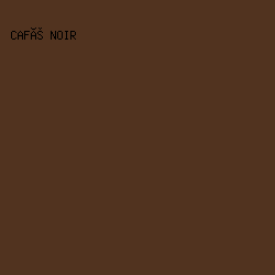 51331f - Café Noir color image preview