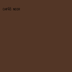 533626 - Café Noir color image preview