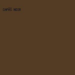 543b23 - Café Noir color image preview