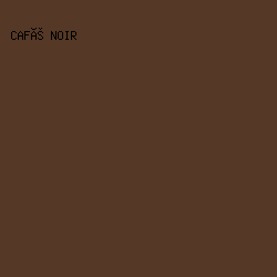 553826 - Café Noir color image preview