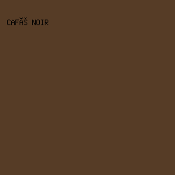 563c26 - Café Noir color image preview