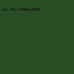 284C23 - Cal Poly Pomona Green color image preview