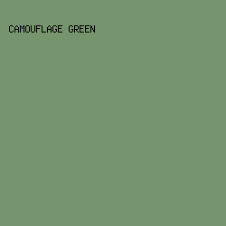 76946d - Camouflage Green color image preview