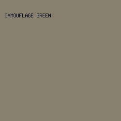88816f - Camouflage Green color image preview