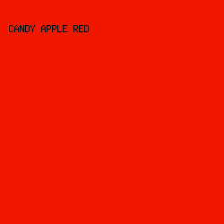 ef1700 - Candy Apple Red color image preview