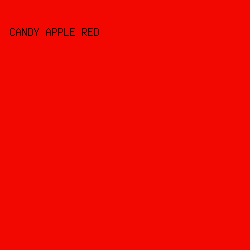f20800 - Candy Apple Red color image preview