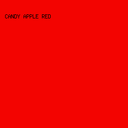 f30401 - Candy Apple Red color image preview