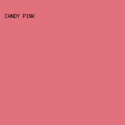 E2717E - Candy Pink color image preview