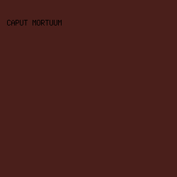4a1f1b - Caput Mortuum color image preview
