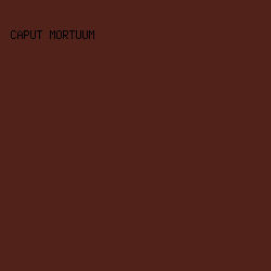 502219 - Caput Mortuum color image preview
