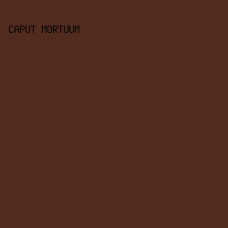 502B1E - Caput Mortuum color image preview