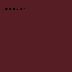 561d25 - Caput Mortuum color image preview
