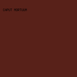 582119 - Caput Mortuum color image preview