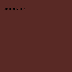 592925 - Caput Mortuum color image preview