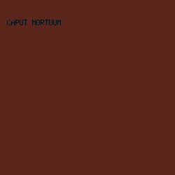 5A261B - Caput Mortuum color image preview