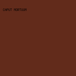 622b1b - Caput Mortuum color image preview