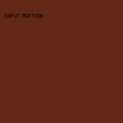 632718 - Caput Mortuum color image preview