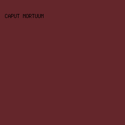64262b - Caput Mortuum color image preview