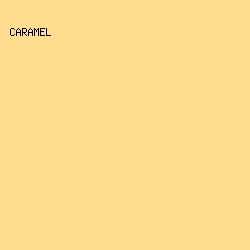 FFDD8F - Caramel color image preview
