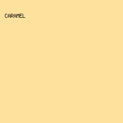 FFE19E - Caramel color image preview