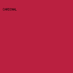 BA2040 - Cardinal color image preview