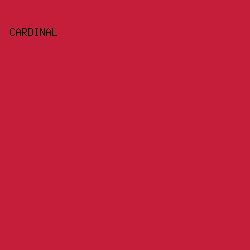C41E3A - Cardinal color image preview