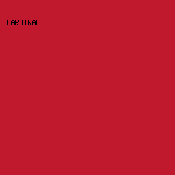 c0192d - Cardinal color image preview