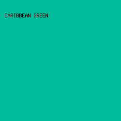 00bb9a - Caribbean Green color image preview